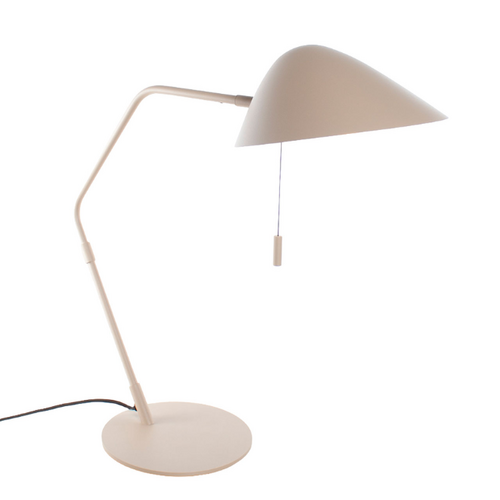 Modern klassieke tafellamp Lotte 1-lichts zand