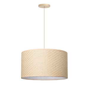 ETH Modern Scandinavische hanglamp Zizal 1-lichts crème