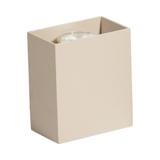 Wandlamp Minke 1-lichts champagne