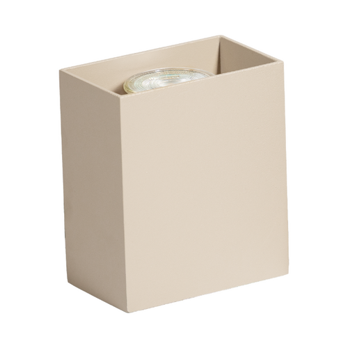 Modern hotel chique wandlamp Minke 1-lichts champagne