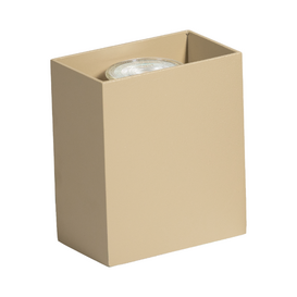 Wandlamp Minke 1-lichts zand