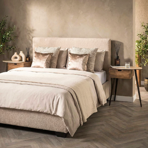 BelaLuz Modern landelijk nachtkastje Tavero set van 2 links & rechts