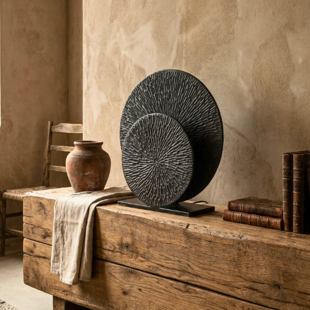 Tafellamp Altin 1-lichts zwart