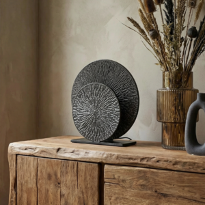 BelaLuz Industriële Moderne tafellamp Altin small 1-lichts zwart