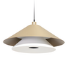 ETH Retro design hanglamp Jens 5-lichts taupe