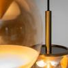 ETH Hotel chique design hanglamp Yvonne 7-lichts brons ovaal