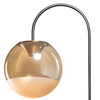 ETH Hotel chique design vloerlamp Yvonne 1-lichts brons