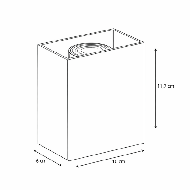 ETH Modern Scandinavische wandlamp Minke 1-lichts zand