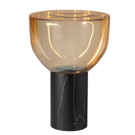 Tafellamp Lana 1-lichts large amber