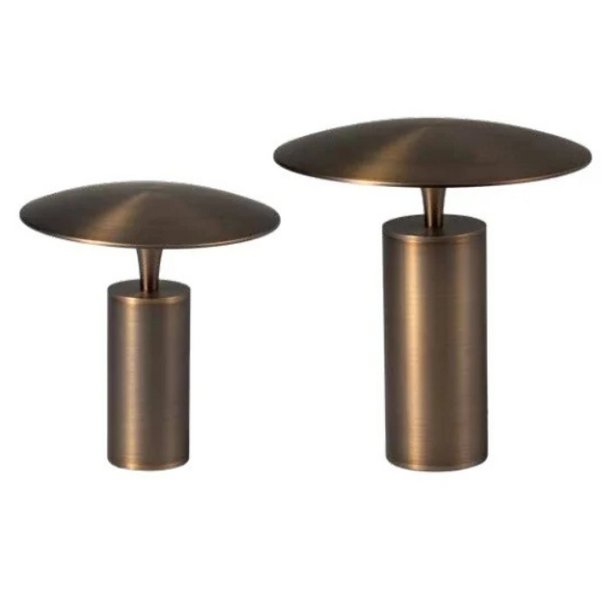 ETH Klassiek moderne tafellamp Jess 1-lichts dim to warm large brons