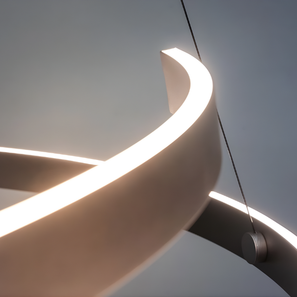 ETH Modern hotel chique hanglamp Remona 40W Champagne Ø60 cm