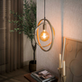 Modern Japandi hanglamp Ozon 1-lichts beige