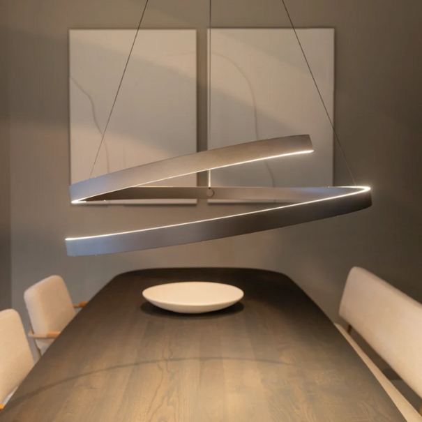 ETH Modern hotel chique hanglamp Remona 40W Champagne Ø60 cm