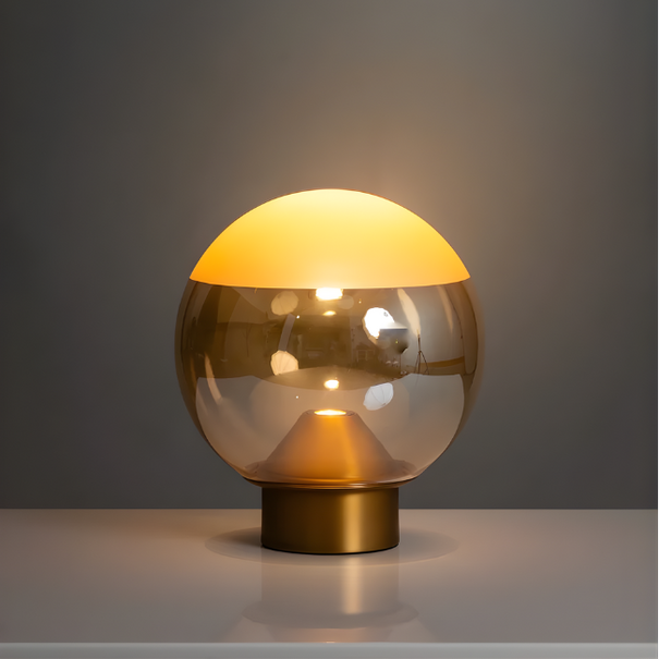 ETH Hotel chique design tafellamp Yvonne 1-lichts brons