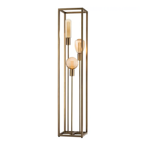 Freelight Modern hotel chique vloerlamp Palco 3-lichts brons 120 cm