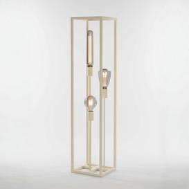 Vloerlamp Palco 3-lichts 120 cm crème