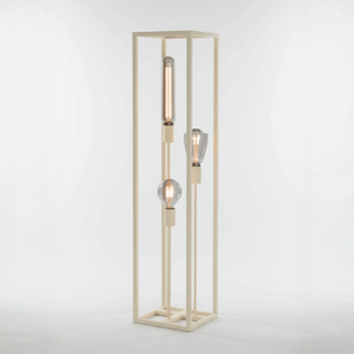 Vloerlamp Palco 3-lichts 120 cm crème