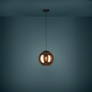 Stars of Lights Moderne hanglamp Cordoba 1-lichts koper Ø30 cm