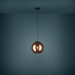 Hanglamp Cordoba 1-lichts koper Ø30 cm