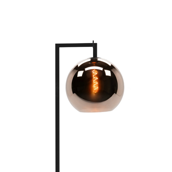 Stars of Light Moderne vloerlamp Cordoba 1-lichts koperkleurig glas