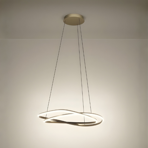 Stars of Light Hotel chique design hanglamp Guntin 2-lichts brons