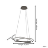 Stars of Lights Modern design hanglamp Guntin 2-lichts grijs