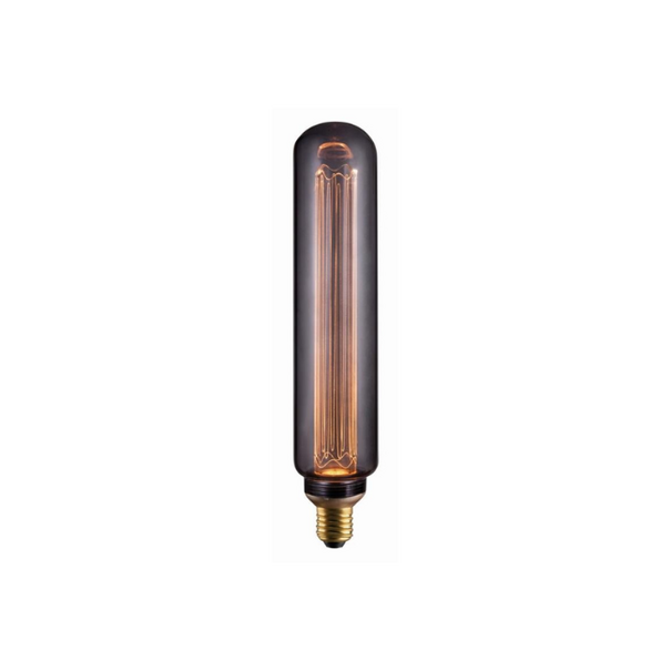 Freelight LED 5W lichtbron buis smoke 6 x 30 cm E27 3 standen memory