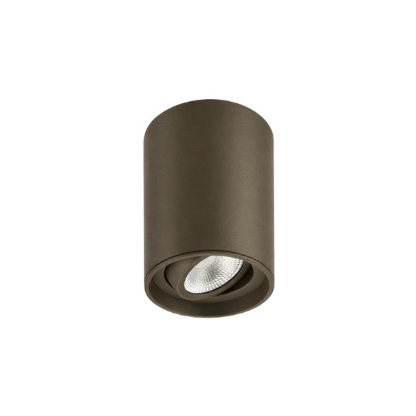 ETH Modern industriële opbouwspot Viggo 1-lichts Anodic brown kantelbaarOpbouwspot Viggo 1-lichts Anodic brown kantelbaar