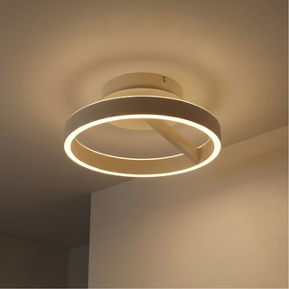 Plafondlamp Pilota crème Ø40 cm
