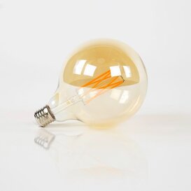 Lichtbron 6W Bol Ø12,5 LED filament goldline