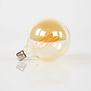 Lichtbron E27 LED 6W Ø12,5 cm bol Filament Amber Dimbaar