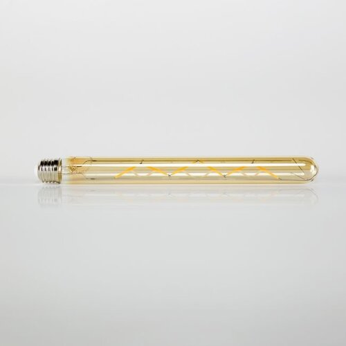 Lichtbron E27 LED 4W 30 cm Buis Filament Amber Dimbaar