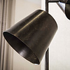 BelaLuz Modern industriële vloerlamp Tigris 3-lichts Urban brown