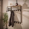 BelaLuz Modern industriële kapstok Peru 12 haken Drift brown