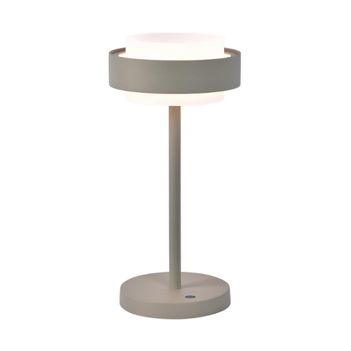 Moderne tafellamp Puleggia 1-lichts Olijfgroen