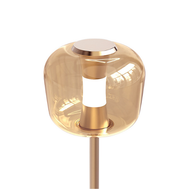 Freelight Hotel chique tafellamp Rosa 1-lichts Rosé-Goud