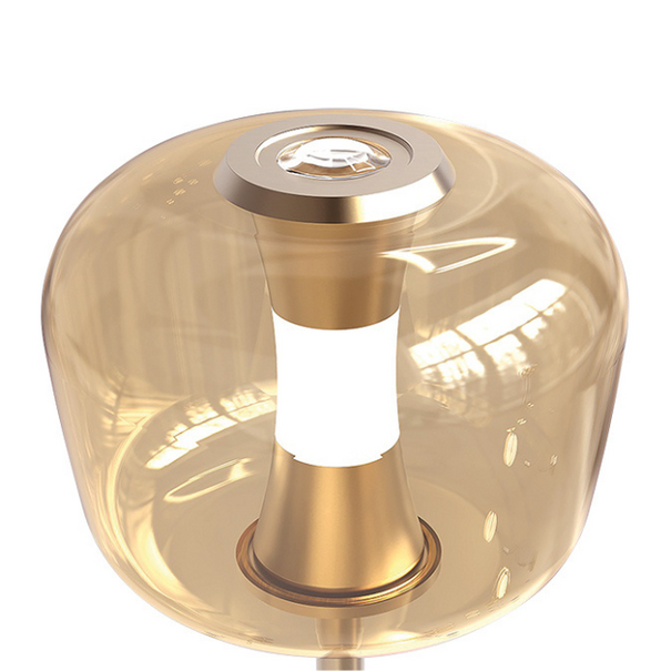 Freelight Hotel chique vloerlamp Rosa 1-lichts Rosé-Goud