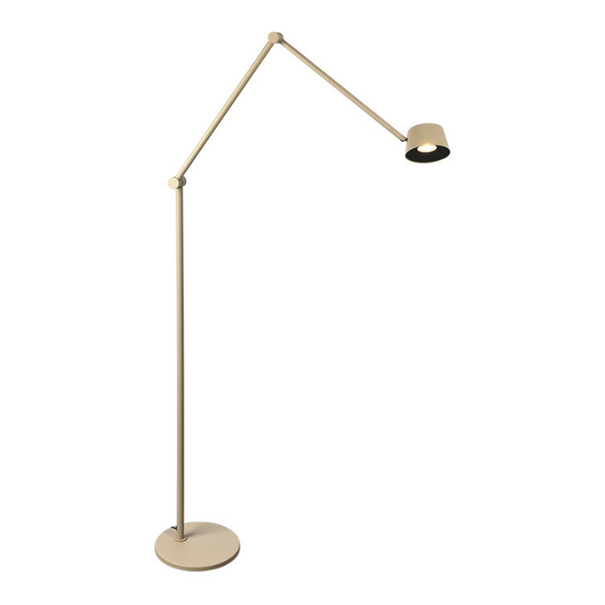 Freelight Moderne vloerlamp Cugino 6,2W 2-Arm Olijfgroen