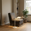 Freelight Moderne vloerlamp Luogo 1-lichts wit