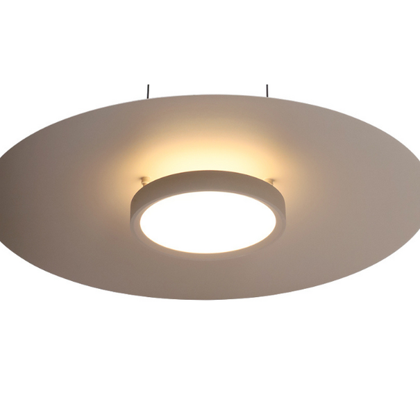 Freelight Moderne hanglamp Lastra crème Ø60 cm