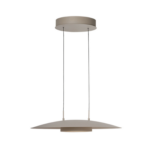 Moderne hanglamp Lastra crème Ø60 cm