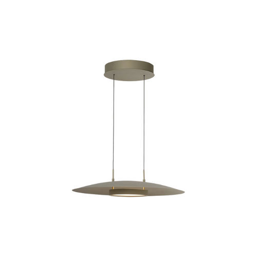 Modern industriële hanglamp Lastra olijfgroen Ø60 cm
