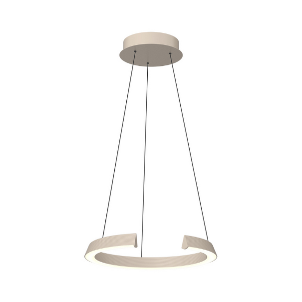 Freelight Modern design hanglamp Cavallo 36W crème Ø50 cm