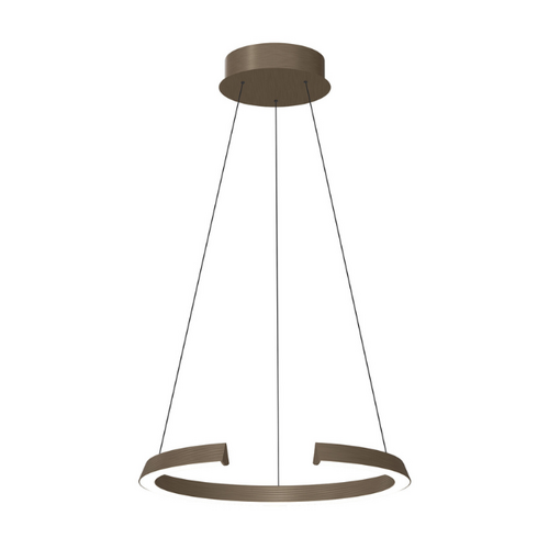 Modern design hanglamp Cavallo 42W Ø65cm brons