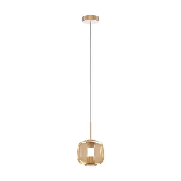 Freelight Hotel chique hanglamp Rosa 1-lichts rosé-goud