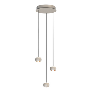 Hanglamp Cosmo 3-lichts getrapt crème
