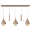 Highlight Moderne hanglamp Marrone 5-lichts zand