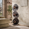 BelaLuz Industriële vloerlamp Earth 3-lichts Antiek koper