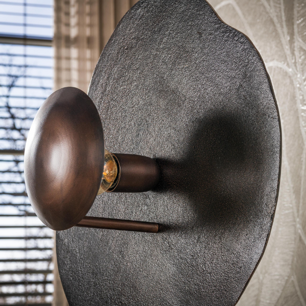 BelaLuz Industriële vloerlamp Earth 3-lichts Antiek koper