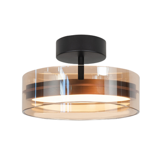 Plafondlamp Enzo 1-lichts brons